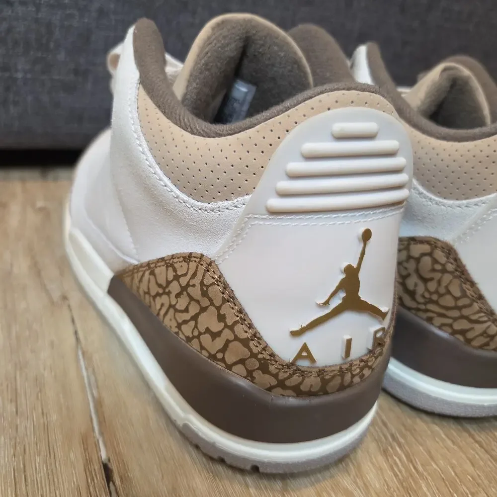 Nike Air Jordan 3 Retro Palomino CT8532-102 Men's Size 10 Brown Suede No Box